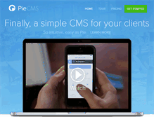 Tablet Screenshot of piecms.com